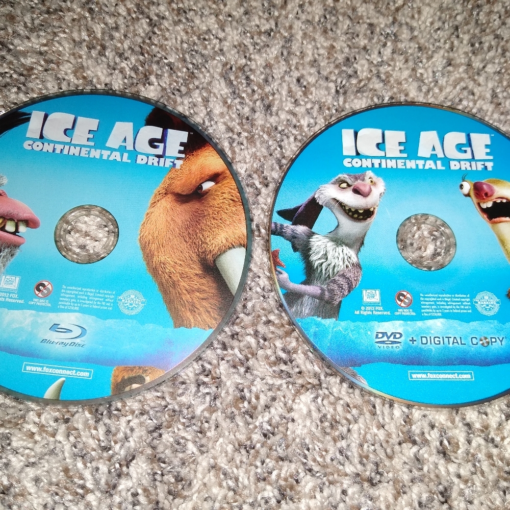 Ice Age 4 Blu-Ray + DVD (No Cover)